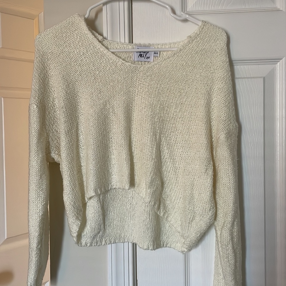 Princess Polly cropped sweater size xs